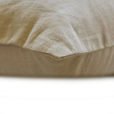 Corduroy Cozies Beige - Beige Corduroy Lumbar Cushion Cover
