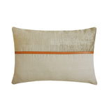 Corduroy Cozies Beige Lumbar Cushion Cover