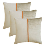 Cozy Cord Beige - Beige Corduroy & Linen Throw Cushion Cover