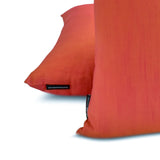 Pink Yellow Luxury - Pink & Yellow Silk Throw Cushion Cover Pack of 2