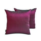 Fuchsia Green Luxury Throw Cushion Cover