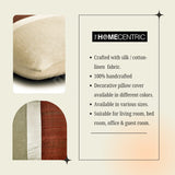 Rust Silk Essence - Rust Silk Lumbar Cushion Cover