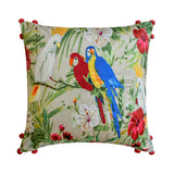 Cockatoo Carnival Throw Cushion Cover