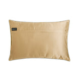 Snowy Gardenia - Beige Velvet Lumbar Pillow Cover
