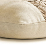 Velvet Twists - Velvet Brown Decorative Bed Runner and Cushion Cover