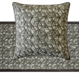 Atria - Jacquard Gray Decorative Bed Runner and Cushion Cover