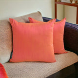 Pink Yellow Luxury Throw Cushion Cover