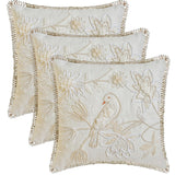 Ava White - White Cotton Linen Throw Cushion Cover