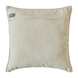 Damask Spell Ivory - Ivory Velvet Throw Cushion Cover