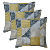 Playful Palette Chartreuse - Chartreuse Green Cotton Canvas Throw Cushion Cover