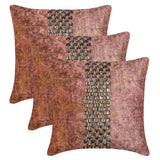 Rust Shards - Rust Velvet Throw Cushion Cover