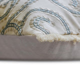 Hazel - White Cotton Throw Cushion Cover