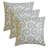Hazel - White Cotton Throw Cushion Cover