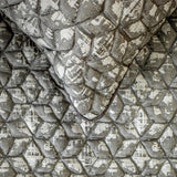 Atria - Jacquard Gray Decorative Bed Runner and Cushion Cover