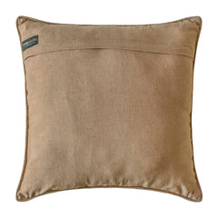 Damask Spell Brown - Brown Velvet Throw Cushion Cover