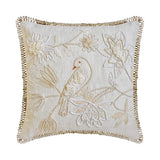Ava White Throw Cushion Cover