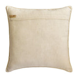 Aurum Shine - Silver & Gold Velvet Throw Cushion Cover