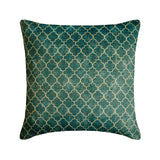 Nour Teal Throw Cushion Cover
