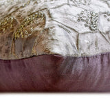 Burnished Lavender - Lavender Jacquard Throw Cushion Cover