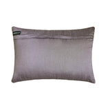 Silvery Lavender - Lavender Jacquard Decorative Lumbar  Cushion Cover