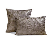 Silvery Lavender - Lavender Jacquard Decorative Lumbar  Cushion Cover