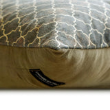 Nour Charcoal - Charcoal Velvet Throw Cushion Cover