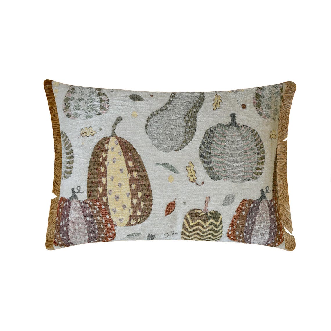 Cozy Pumpkins Lumbar Cushion Cover