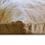 Gilted Sparkle - Gold Jacquard Throw Cushion Cover