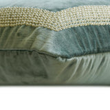Velvet Pearlshine - Teal Velvet Throw Cushion Cover