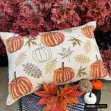 Pumpkinella Lumbar Cushion Cover