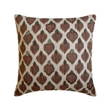 Forest Fables - Brown Jacquard Autumn Throw Cushion Cover