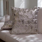 Burnished Lavender - Lavender Jacquard Throw Cushion Cover