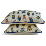 Handmade decorative throw pillow cover in rich velvet fabric with intricate embroidered pattern — elegant cushion cover for sofa, couch, or bedroom decor.