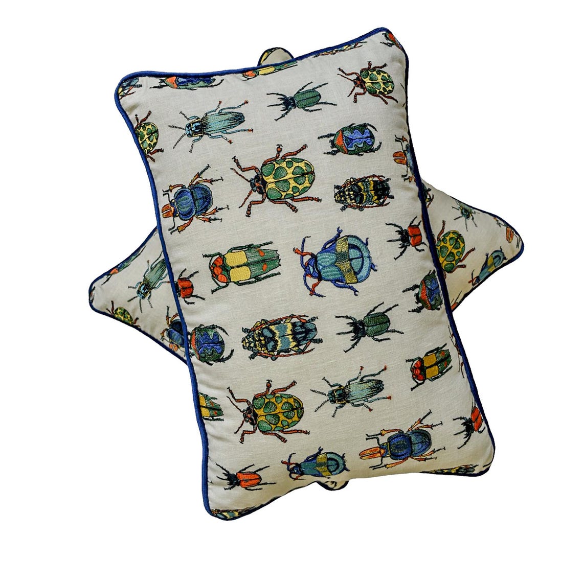 Handmade decorative throw pillow cover in rich velvet fabric with intricate embroidered pattern — elegant cushion cover for sofa, couch, or bedroom decor.