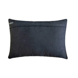 Polka Haunt - Black Velvet Decorative Lumbar  Cushion Cover