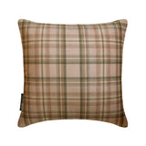 Plaidscape Pink - Pink Velvet Winter Plaid  Throw Cushion Cover