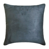 Plaidscape Navy - Navy Blue Velvet Winter Plaid  Throw Cushion Cover