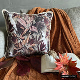 Rustle N Roost Sage - Sage Cotton Decorative Throw Cushion Cover