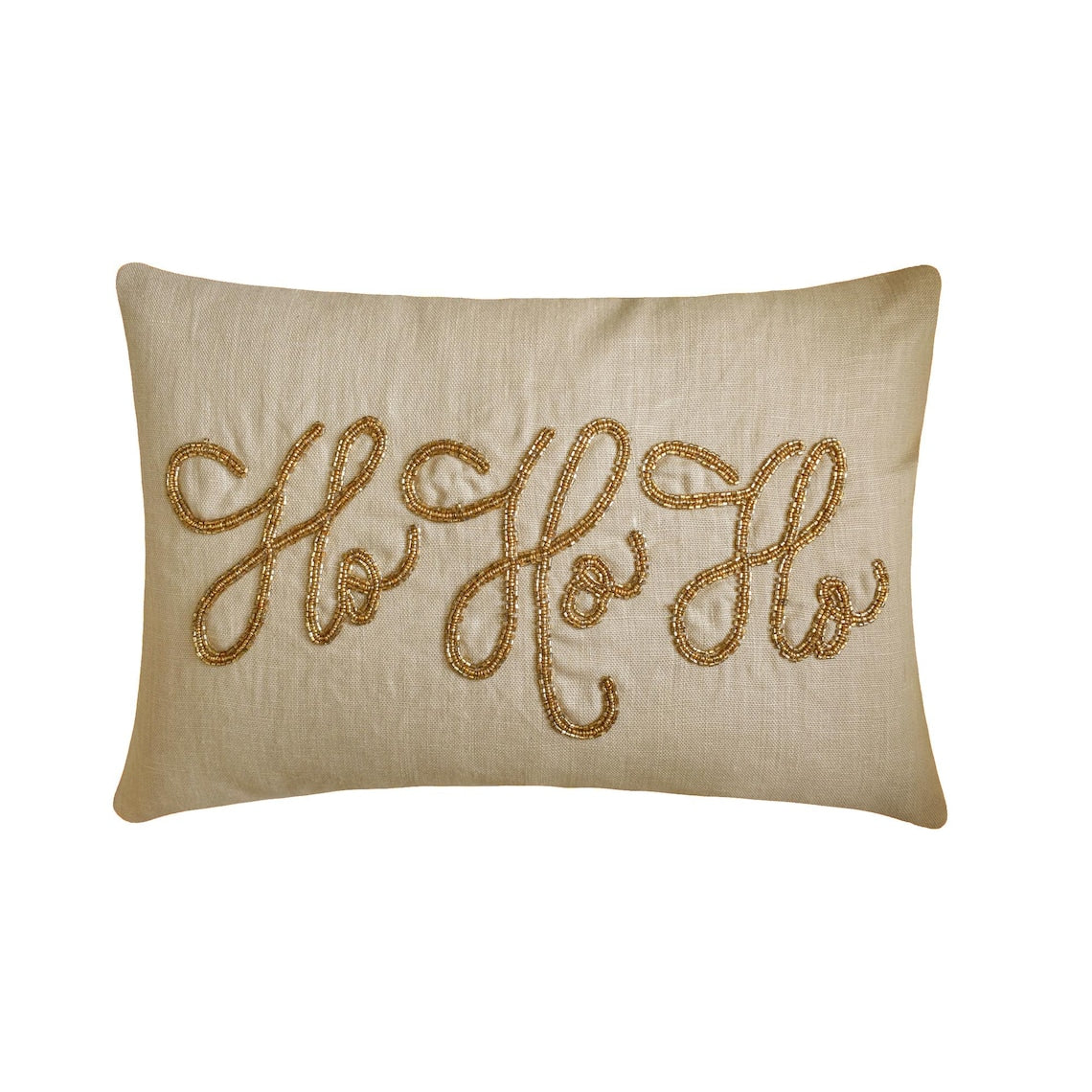 Ho Ho Ho Lumbar Cushion Cover
