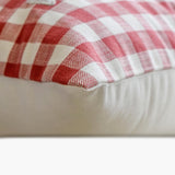 Furry Antlers - Red Cotton Decorative  Throw Cushion Cover