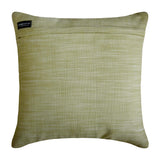 Mistle Bliss - Green Cotton Decorative  Throw Cushion Cover