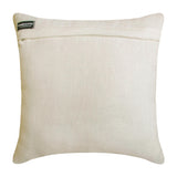 Dazzling Deer - White & Silver Linen Decorative  Throw Cushion Cover