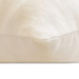 Dazzling Deer - White & Silver Linen Decorative  Throw Cushion Cover