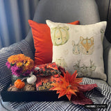 Pumpkin Fox Throw Cushion Cover