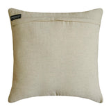 Deco Flake - Gold Jacquard Decorative  Throw Cushion Cover