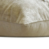 Deco Flake - Gold Jacquard Decorative  Throw Cushion Cover