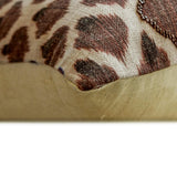 Forest Fables - Brown Jacquard Autumn Throw Cushion Cover