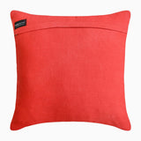 Xmas Evergreen - Red & Green Cotton Linen Decorative Throw  Cushion Cover