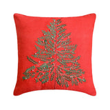 Xmas Evergreen Throw Cushion Cover