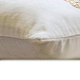 Merry Christmas - Gold Velvet Decorative Lumbar Cushion Cover